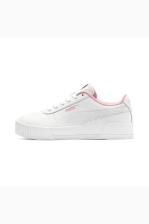 Carina L Youth Trainers, Puma White-Puma White, extralarge-GBR