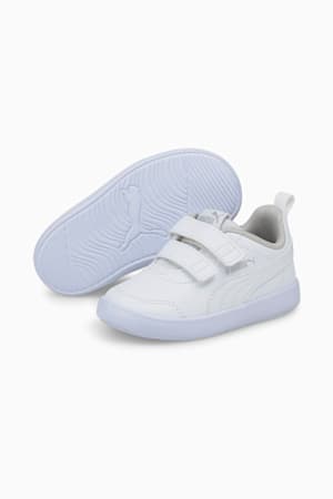 Courtflex V2 Trainers Toddler, Puma White-Gray Violet, extralarge-GBR