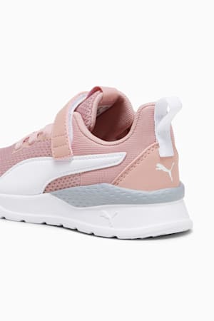 Anzarun Lite Kids' Trainers, Peach Smoothie-PUMA White, extralarge-GBR