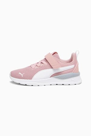 Anzarun Lite Kids' Trainers, Peach Smoothie-PUMA White, extralarge-GBR