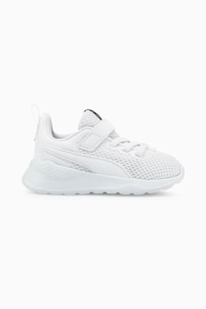 Anzarun Lite Babies' Trainers, Puma White-Puma White, extralarge-GBR