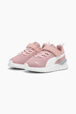 Anzarun Lite Babies' Trainers, Peach Smoothie-PUMA White, extralarge-GBR