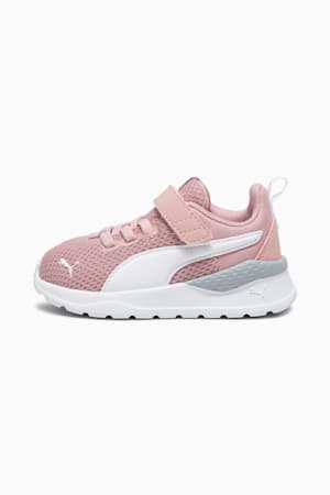 Anzarun Lite Babies' Trainers, Peach Smoothie-PUMA White, extralarge-GBR
