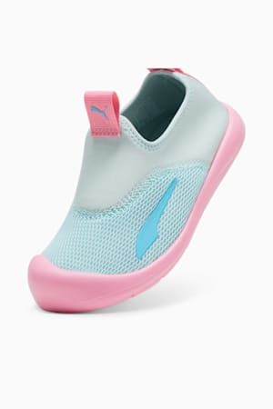 Aquacat Shield Babies' Sandals, Turquoise Surf-Bright Aqua-Fast Pink, extralarge-GBR