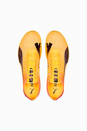 evoSPEED Distance Nitro Elite Track and Field Spikes, Sun Stream-Sunset Glow-Puma Black, extralarge-GBR
