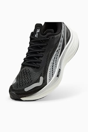 Velocity NITRO™ 3 Women's Running Shoes, PUMA Black-PUMA Silver-PUMA White, extralarge-GBR