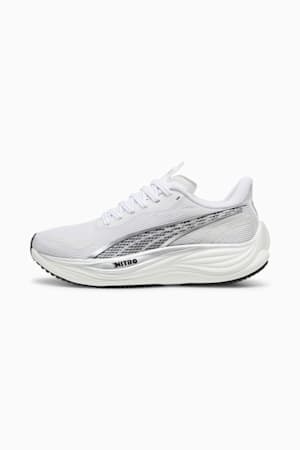 Velocity NITRO™ 3 Women's Running Shoes, PUMA White-PUMA Silver-PUMA Black, extralarge-GBR