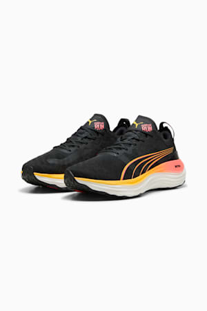 ForeverRun NITRO™ Men's Running Shoes, PUMA Black-Sun Stream-Sunset Glow, extralarge-GBR