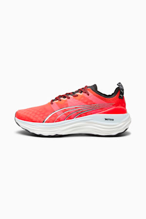 ForeverRun NITRO™ Women's Running Shoes, Fire Orchid-PUMA Black-PUMA Silver, extralarge-GBR