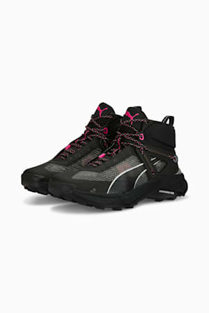 Explore NITRO Mid Women's Hiking Shoes, PUMA Black-PUMA Silver-Ravish, extralarge-GBR