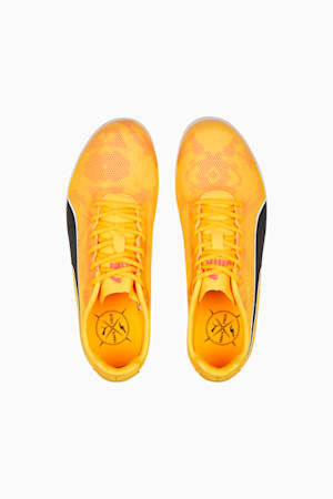evoSPEED Star 8 Track and Field Shoes Youth, Sun Stream-Sunset Glow-PUMA Black, extralarge-GBR