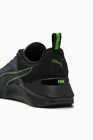 Fuse 3.0 Men's Training Shoes, Galactic Gray-PUMA Black-Green Glare, extralarge-GBR