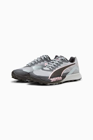 Fast-Trac Apex NITRO Women's Trail Running Shoes, Koral Ice-Cool Mid Gray-PUMA Black, extralarge-GBR