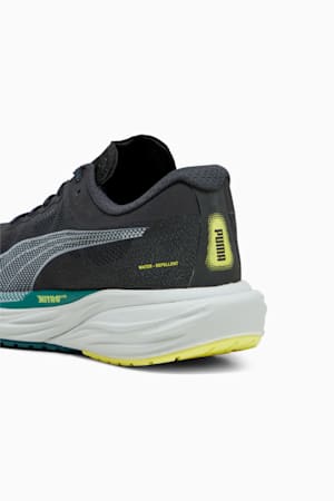 Deviate NITRO 2 WTRepel Men's Running Shoes, PUMA Black-Yellow Burst-Malachite, extralarge-GBR