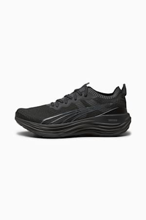 ForeverRun NITRO Knit Men's Running Shoes, PUMA Black-Shadow Gray, extralarge-GBR