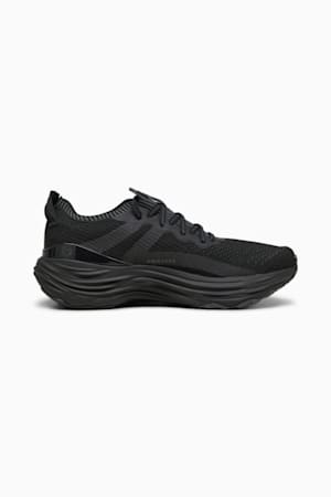 ForeverRun NITRO Knit Men's Running Shoes, PUMA Black-Shadow Gray, extralarge-GBR