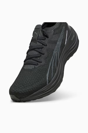 ForeverRun NITRO Knit Men's Running Shoes, PUMA Black-Shadow Gray, extralarge-GBR