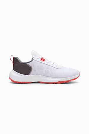 Fusion Crush Sport Golf Shoes Men, PUMA White-Dark Coal, extralarge-GBR