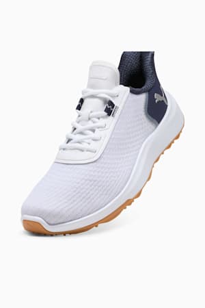 Fusion Crush Sport Golf Shoes Men, PUMA White-Deep Navy-Gum, extralarge-GBR