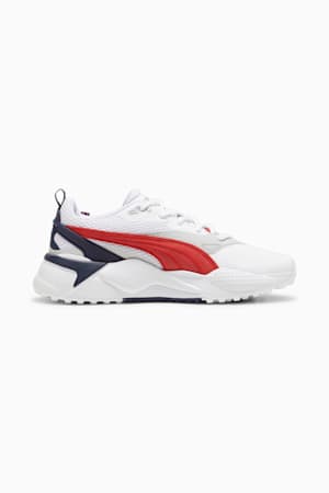 GS-X Efekt Golf Shoe, PUMA White-Strong Red-Deep Navy, extralarge-GBR