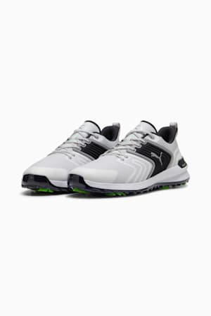 IGNITE Innovate Men's Golf Shoes, Feather Gray-PUMA Black, extralarge-GBR