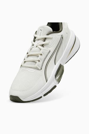 PWRFrame TR 3 Men's Training Shoes, Vapor Gray-Dark Olive-PUMA White, extralarge-GBR