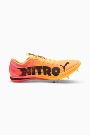 evoSPEED NITRO™ Elite 2 Long-Distance Track and Field Shoes, Sun Stream-Sunset Glow-PUMA Black, extralarge-GBR