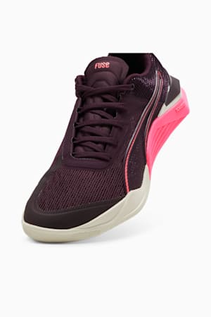 Fuse 3.0 Women's Training Shoes, Midnight Plum-Vapor Gray-Sunset Glow, extralarge-GBR