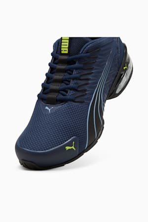 Voltaic Evo Running Shoe, Club Navy-PUMA Black-Electric Lime, extralarge-GBR