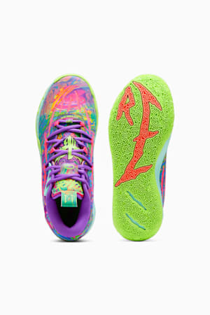 MB.03 Be You Basketball Shoes, Purple Glimmer-KNOCKOUT PINK-Green Gecko, extralarge-GBR