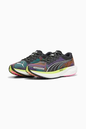 Deviate NITRO™ 2 Women's Running Shoes, PUMA Black-Lime Pow-Poison Pink, extralarge-GBR