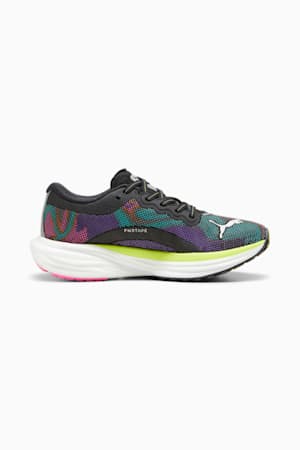 Deviate NITRO™ 2 Women's Running Shoes, PUMA Black-Lime Pow-Poison Pink, extralarge-GBR