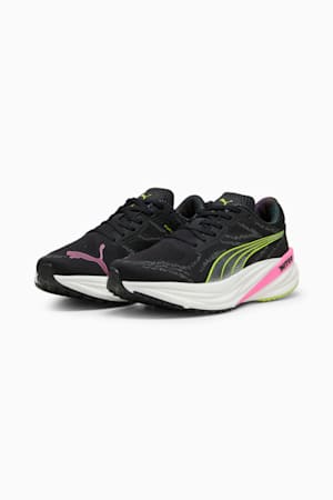 Magnify NITRO™ 2 Women's Running Shoes, PUMA Black-Lime Pow-Poison Pink, extralarge-GBR