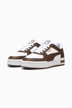 CA Pro Classic Trainers, PUMA White-Espresso Brown-Puma Team Gold, extralarge-GBR