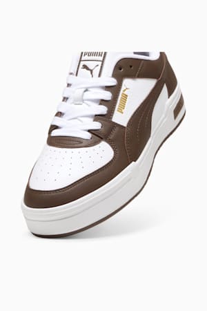 CA Pro Classic Trainers, PUMA White-Espresso Brown-Puma Team Gold, extralarge-GBR