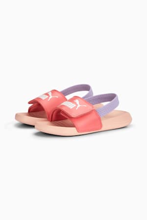 Popcat 20 Backstrap Kids' Sandals, Loveable-Vivid Violet-Rose Dust, extralarge-GBR