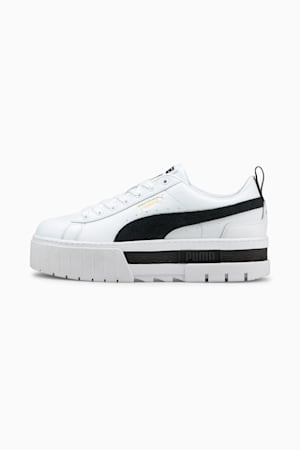 Mayze Sneakers Women, Puma White-Puma Black, extralarge-GBR