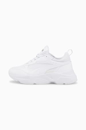 Cassia Women's Trainers, Puma White-Puma White-Puma Team Gold, extralarge-GBR