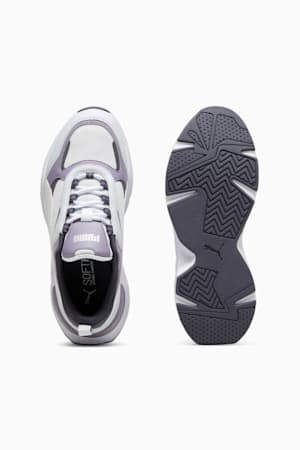 Cassia Women's Trainers, Silver Mist-PUMA White-Galactic Gray-Pale Plum-PUMA Silver, extralarge-GBR