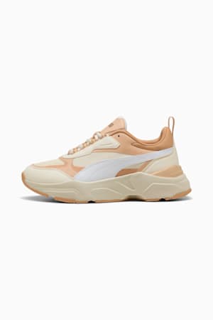 Cassia Women's Trainers, Alpine Snow-PUMA White-Cashew-Warm Beige, extralarge-GBR