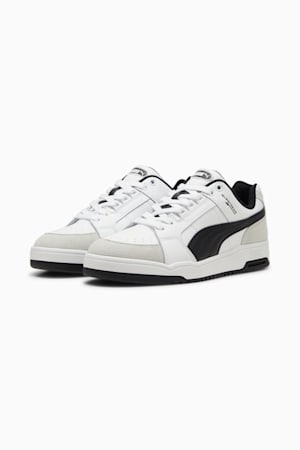 Slipstream Lo Retro Trainers, PUMA White-PUMA Black, extralarge-GBR