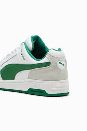 Slipstream Lo Retro Trainers, PUMA White-Archive Green, extralarge-GBR