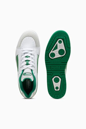 Slipstream Lo Retro Trainers, PUMA White-Archive Green, extralarge-GBR