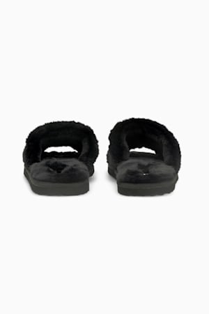 Fluff Youth Slippers, Puma Black-Puma White, extralarge-GBR