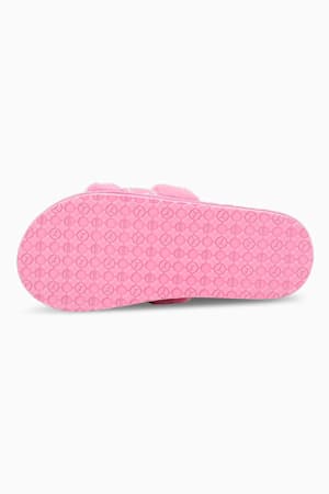 Fluff Youth Slippers, Lilac Chiffon-PUMA White, extralarge-GBR