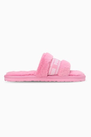 Fluff Youth Slippers, Lilac Chiffon-PUMA White, extralarge-GBR