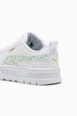 Mayze Wild Sneakers Kids, PUMA White-Pure Green, extralarge-GBR
