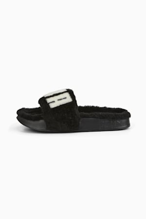 Leadcat 2.0 Fuzz Slides Women, Puma Black-Puma White, extralarge-GBR