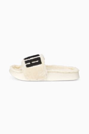 Leadcat 2.0 Fuzz Slides Women, Eggnog-Puma Black, extralarge-GBR