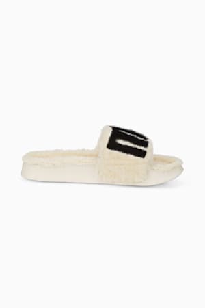 Leadcat 2.0 Fuzz Slides Women, Eggnog-Puma Black, extralarge-GBR